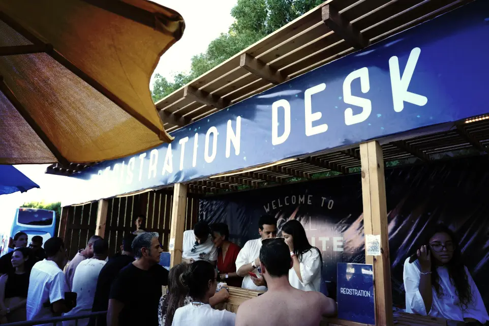 Event Registration desk